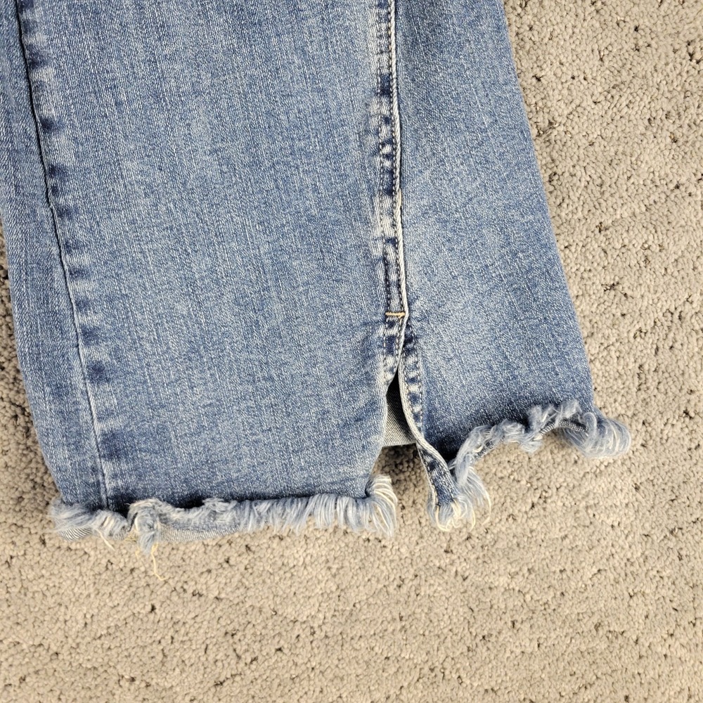 KanCan Jeans Womens 9 Blue Miranda Ultra High‎ Rise Flare Jeans Stretch Festival - Picture 4 of 7